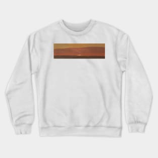 Seascape with Iceberg by Frederic Edwin Church Crewneck Sweatshirt